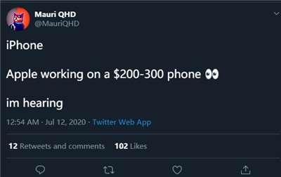 蘋果千元機(jī)來了！蘋果千元機(jī)上市時間曝光